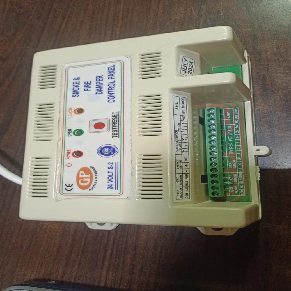 24V Smoke And Fire Damper Control Panel