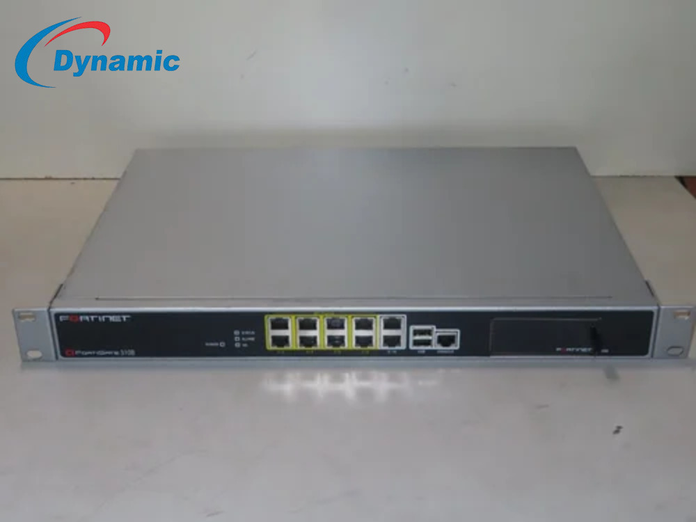 Fortinet Fortigate Firewall - 240v, 800 Mbps Throughput, 16 Gbps Vpn, 500,000 Sessions, 10 Configurable Ports, 8 Gbps Firewall Throughput, 120w Power Consumption