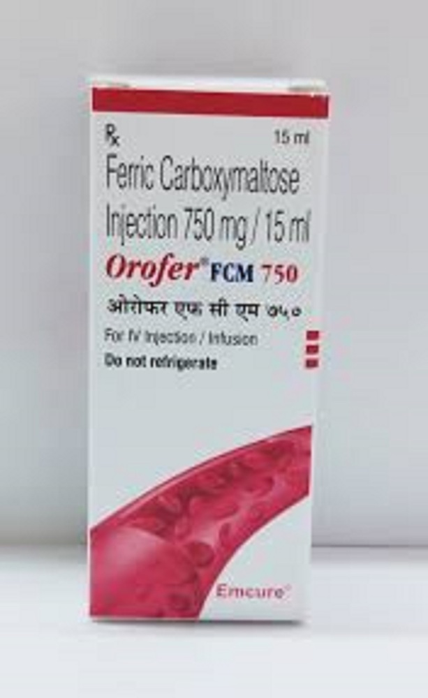 Orofer Fcm 750 Mg Injection