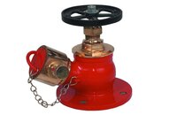 C.i. Fire Hydrant Valve - Color: Red