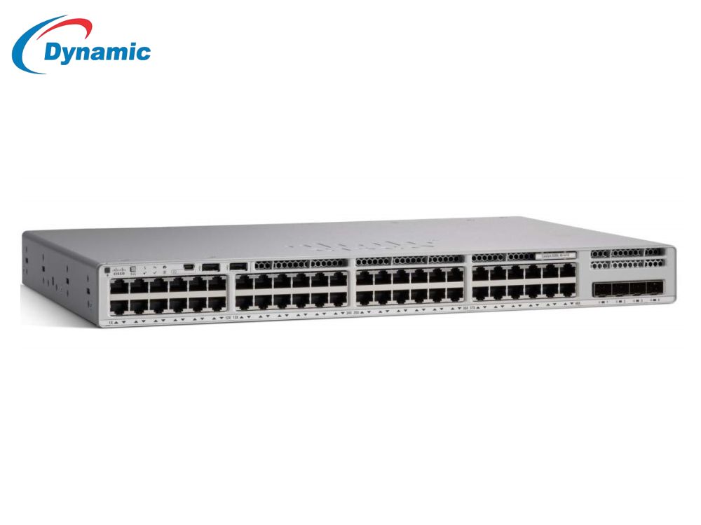 Cisco Catalyst 9300l-48p-4x-e Switch - Cable Length: User Dependent (Standard Ethernet Cabling) Meter (M)