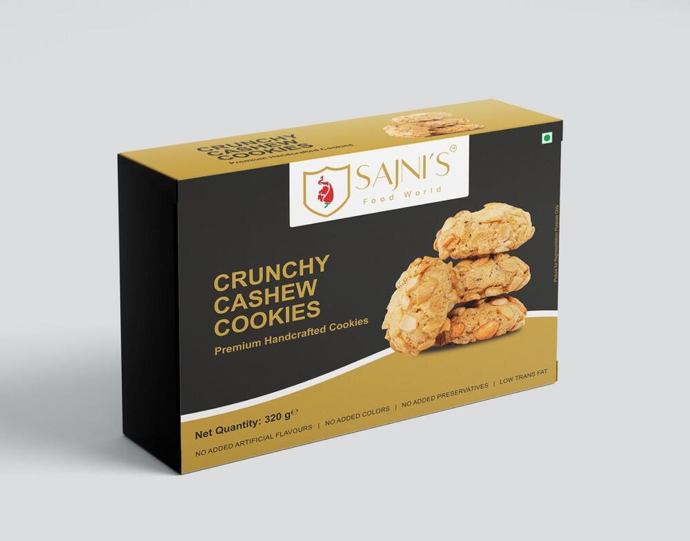 320Gm Crunchy Cashew Cookies - Feature: Gluten Free