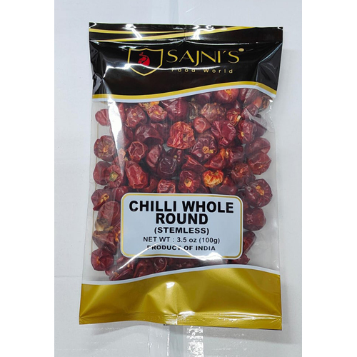 Round Whole Chilli - Grade: Food Grade