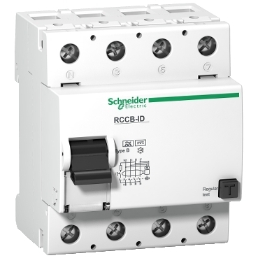 Id - Rccb (Residual Current Circuit Breaker) - Color: White