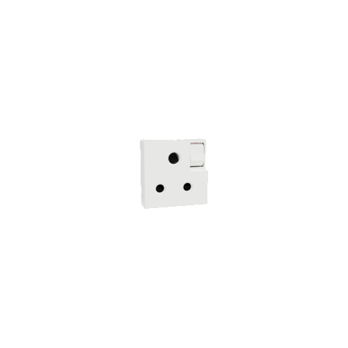 Switched Socket, Miluz Lara - Color: White