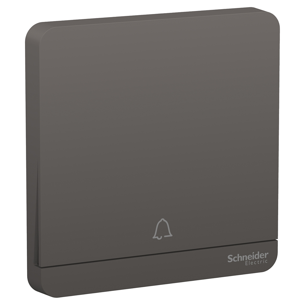 Dark Grey Doorbell Switch - Color: Black