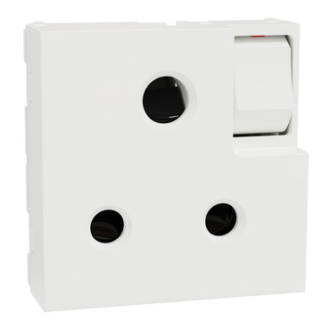 White Switched Socket - Features: Easy To Install
