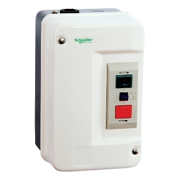 Enclosed Motor Starters - Color: White