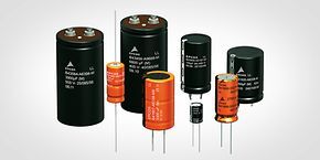 Aluminum Electrolytic Capacitors - Color: Black