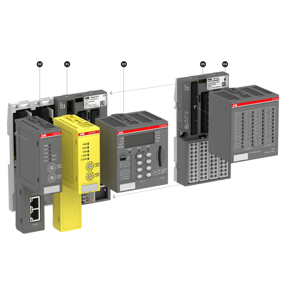 Ac500 V3 And Ac500Xc Plc - Color: Grey