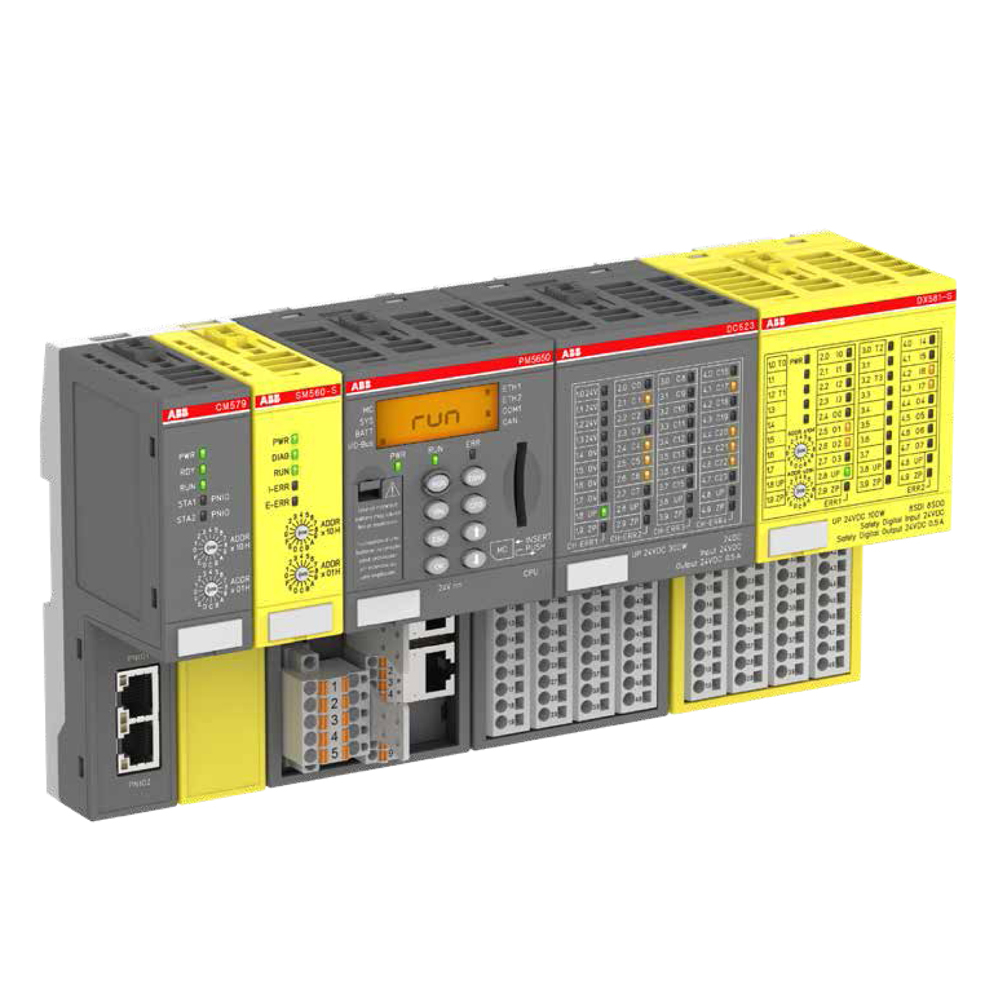 Abb Plc - Color: Grey & Yellow
