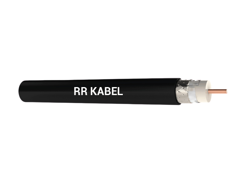 Ratna Co-X Coaxial Cable - Color: Black