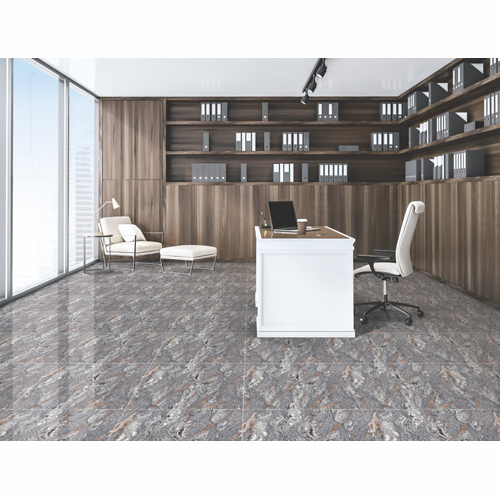 600 X 600Mm Stone Carbon Double Charge Tiles - Design: Attractive
