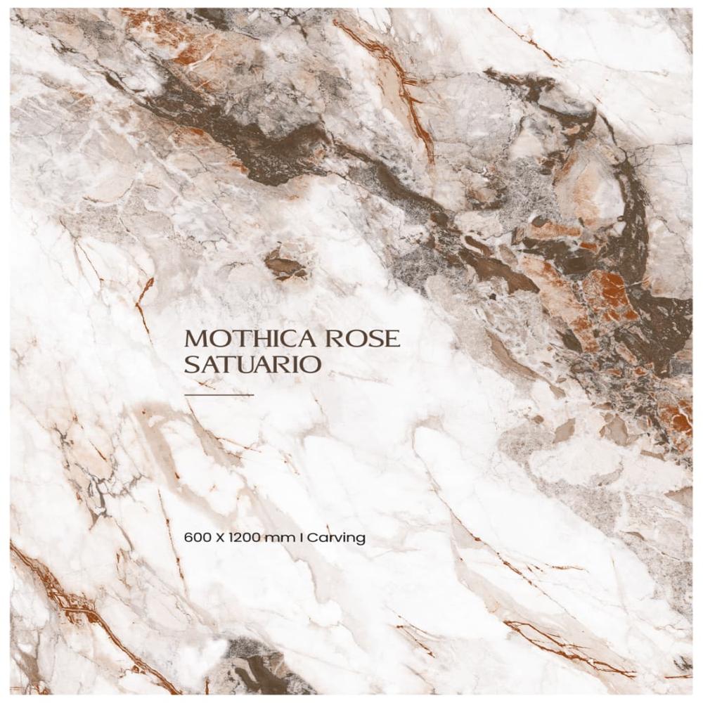 800 X 1600Mm Mothica Rose Satuario Vitrified Tiles - Design: Attractive