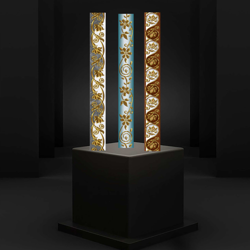 600 x 60mm Golden Multi Series Decorative Tiles