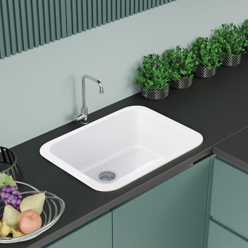 24 X 18 X 9 Inch Round Bowl Sink - Color: Any Color