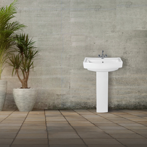 Spento-3006 Wash Basin With Pedestal - Color: Any Color