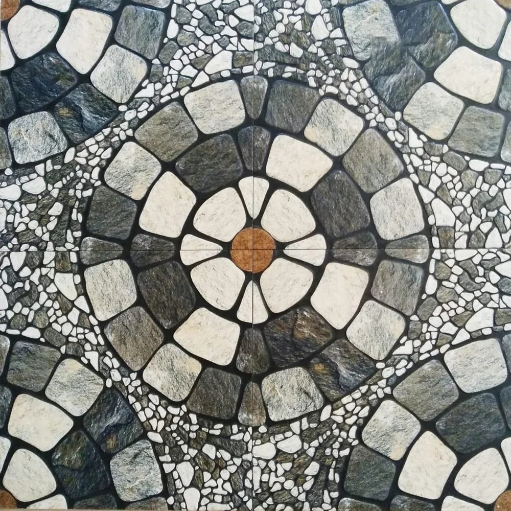 Floor Tiles - Color: Brown