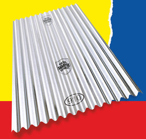 Tata Shaktee Galvanized Corrugated Sheets - Material: Stainless Steel