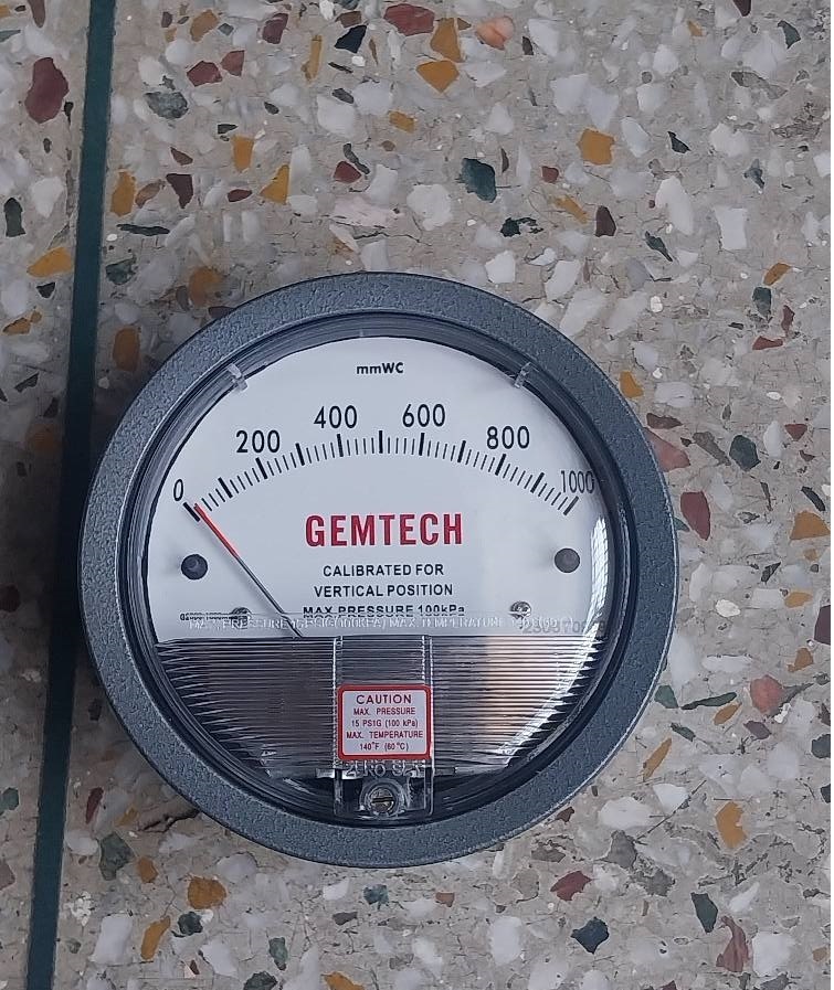 GEMTECH DIFFERENTIAL PRESSURE GAUGE For VAMOGANIC INDUSTRIAL AREA UTTAR PRADESH 244223