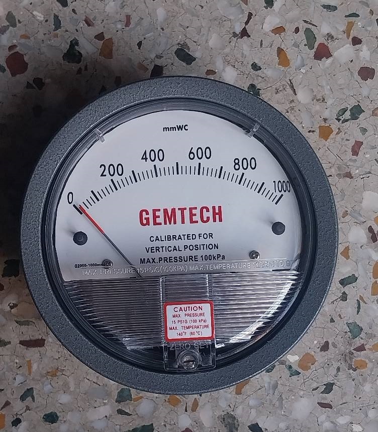 GEMTECH DIFFERENTIAL PRESSURE GAUGE For VAMOGANIC INDUSTRIAL AREA UTTAR PRADESH 244223