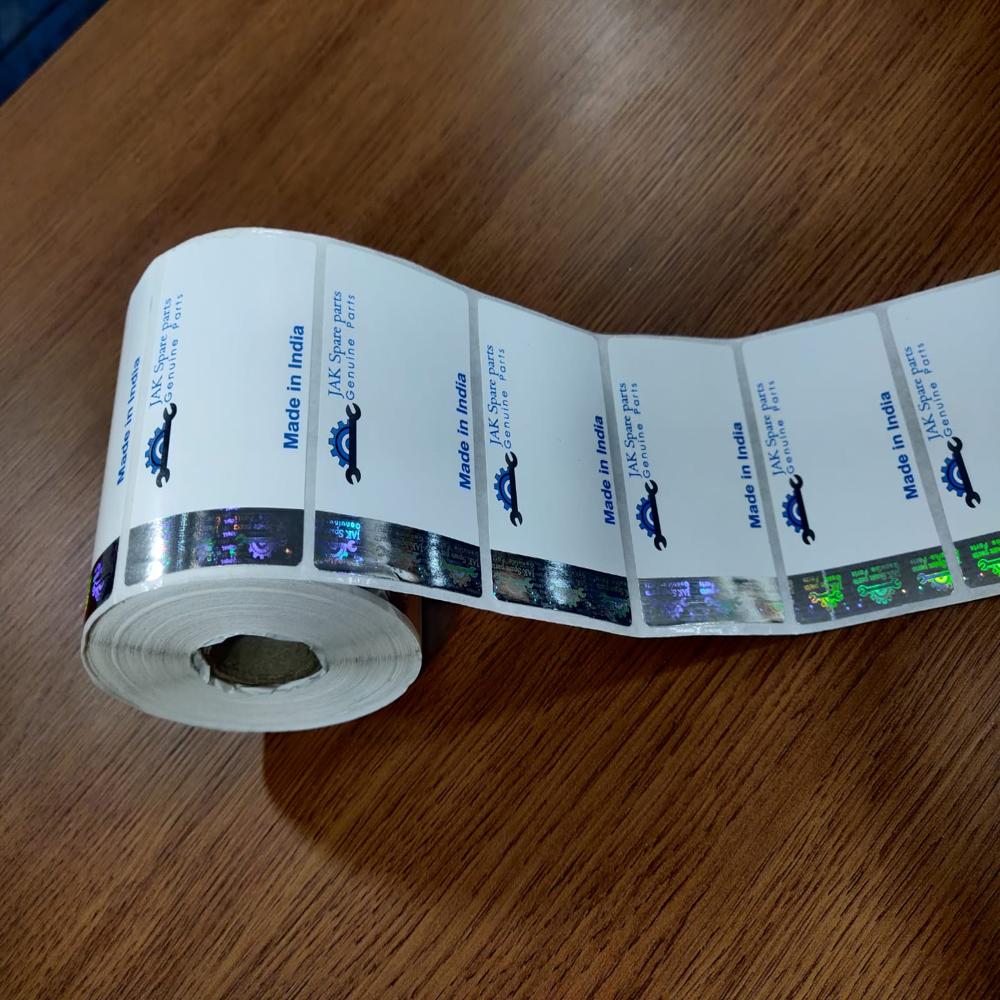 Holographic Paper Label - Color: All