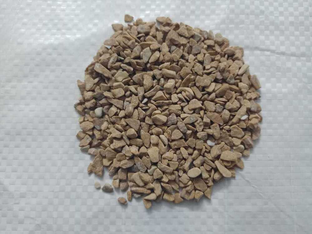 Semi round tumble marble pebbles stone 3-6 mm size for epoxy flooring