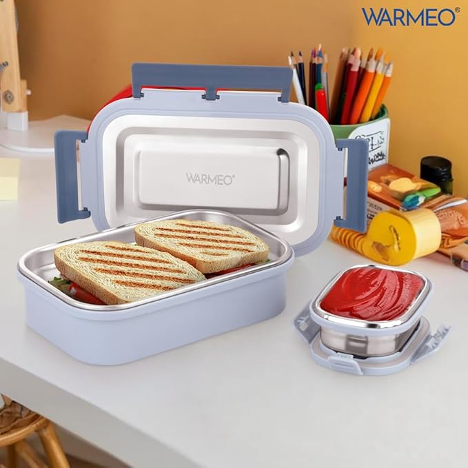 Lunch Box - Capacity: 800ml+150ml) Ltr