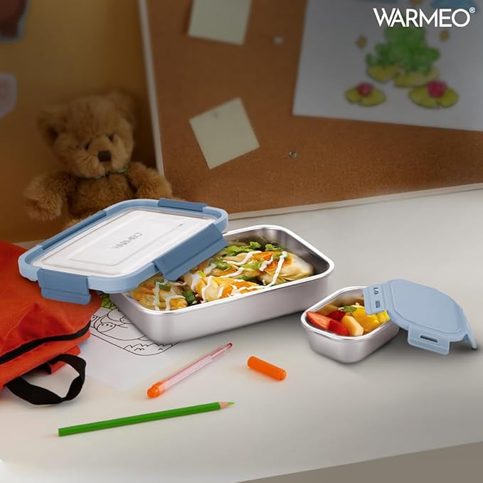 Lunch Box - Capacity: 800ml+150ml) Ltr