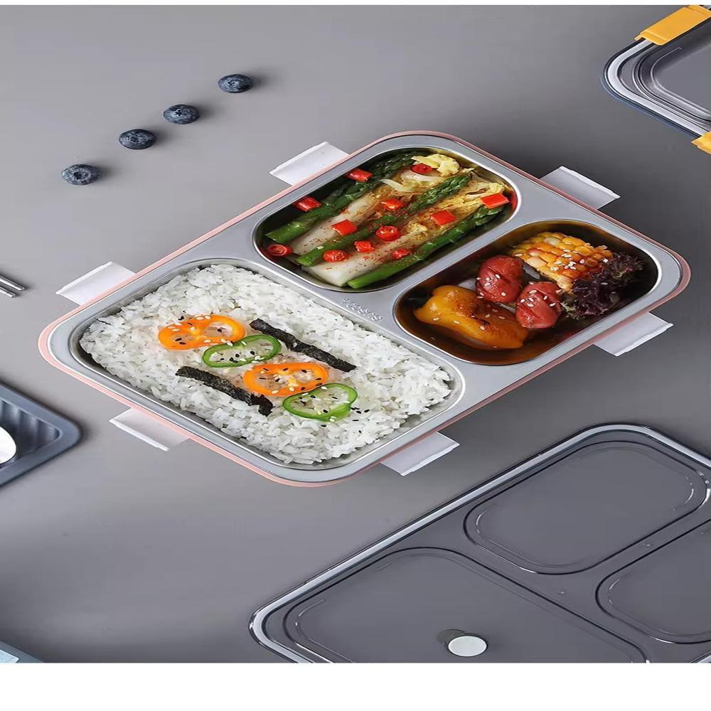3 compartment lunch box