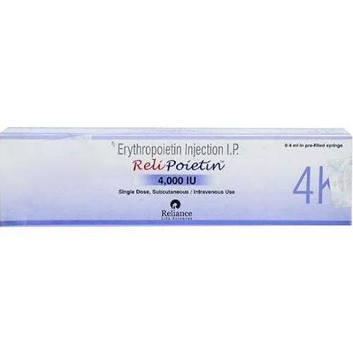4000 IU Erythropoietin Injection IP
