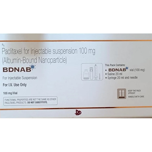 100 Mg Paclitaxel For Injection Suspension