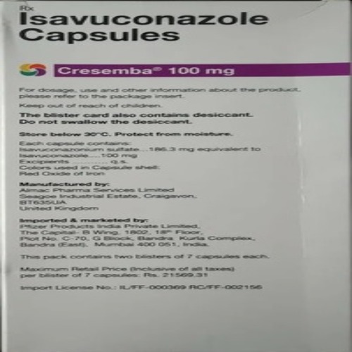 Cresemba 100 mg Capsule