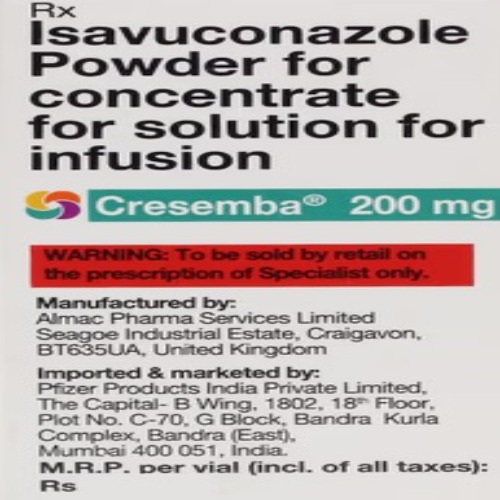 Cresemba 200 Mg Injection at 8897.70 INR in Ahmedabad | Sidmex Inovia ...