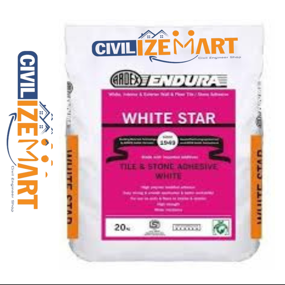 ARDEX ENDURA WHITE STAR TILE ADHESIVE