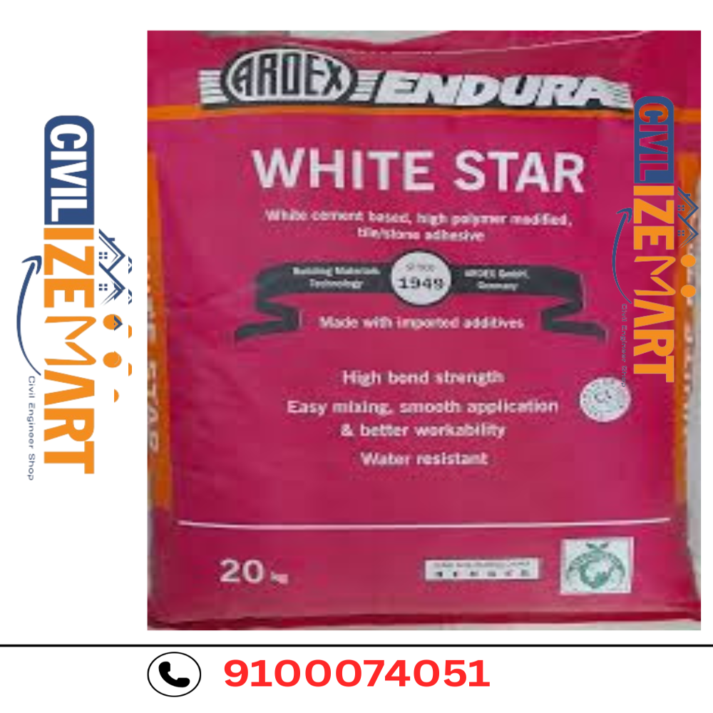 ARDEX ENDURA WHITE STAR TILE ADHESIVE