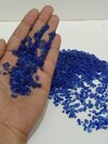 Terrazzo Chips  / Cobalt Blue Crushed Glass Chips / Flooring Chips - Artificial Stone Type: Solid Surface