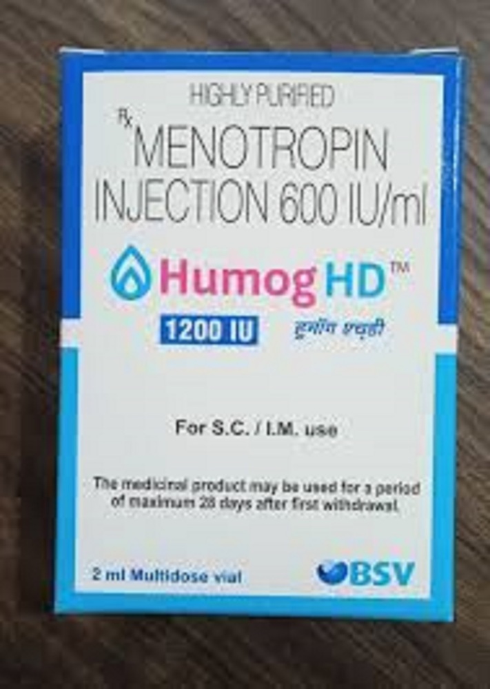 Humog Hd 1200 Iu Injection Menotropin