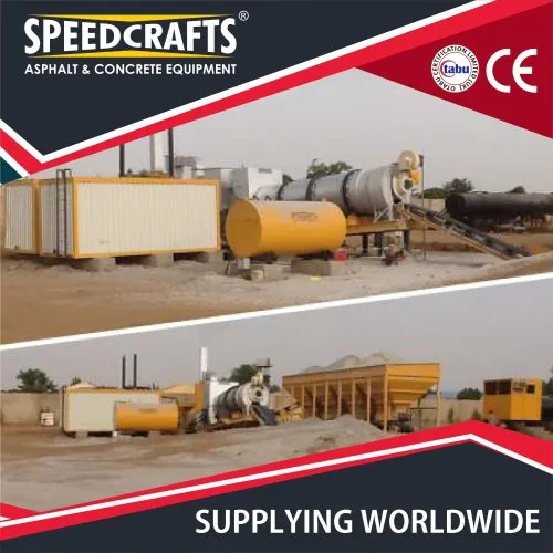 Asphalt Drum Mix Plant - Metal Construction, Automatic Operation | Efficient Fuel Consumption, Customizable Specifications