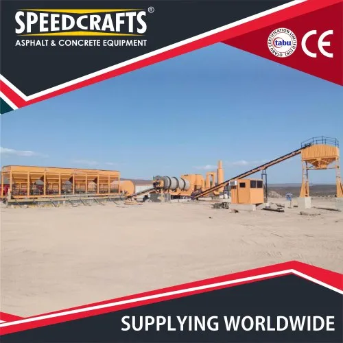 Asphalt Drum Mix Plant - Metal Construction, Automatic Operation | Efficient Fuel Consumption, Customizable Specifications