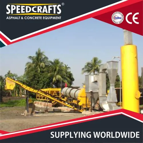 Asphalt Drum Mix Plant - Metal Construction, Automatic Operation | Efficient Fuel Consumption, Customizable Specifications