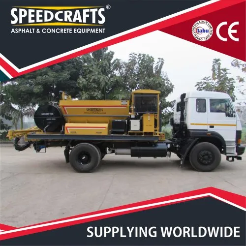 Pothole Repairing Machine - Color: Yellow/blue (Customizable)