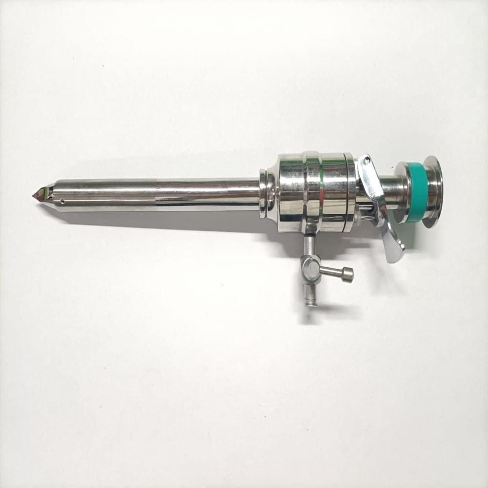 Laparoscopy Trocars Laparoscopic Trocar Cannula 10mm & 5mm Storz Type Trocar With Port Cannula - Material: Stainless Steel