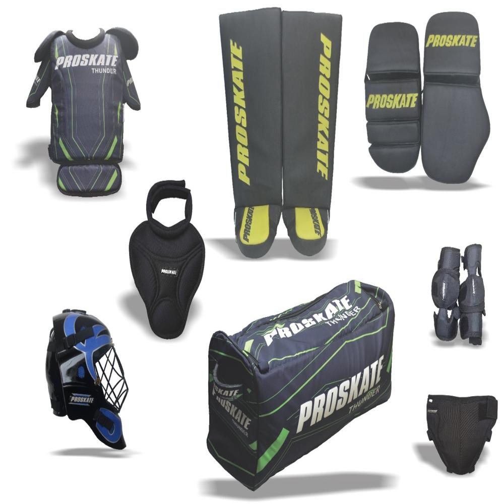 PROSKATE THUNDER ROLLER HOCKEY GOALKEEPER KIT QHP 397