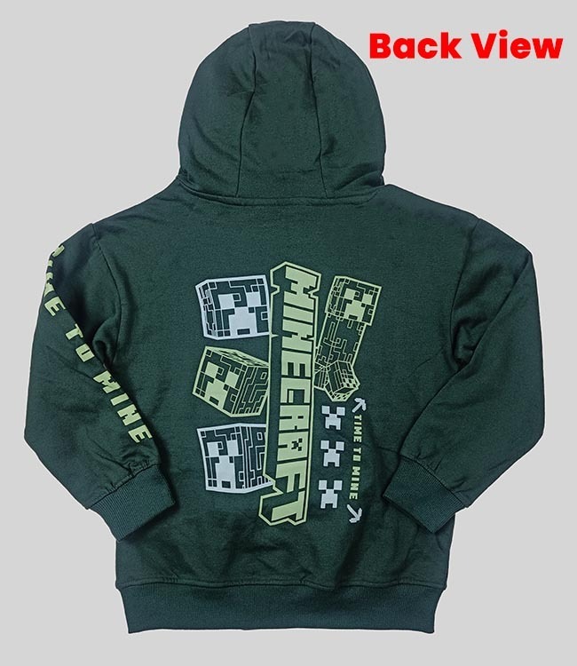 Boys Hooded Fleece Pullover