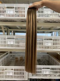 Slavic human hair extensions for hair salon owners