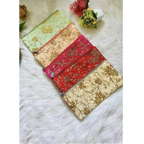 Zipper Pouch - Color: Multi Color