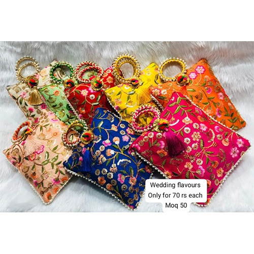 Wedding Pouches - Color: Multi Color