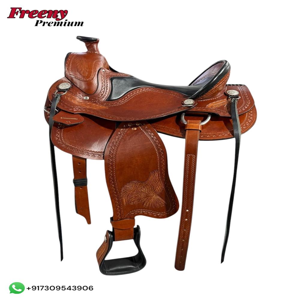 Horse western saddle 