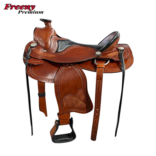 Horse western saddle